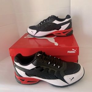 Puma Respin black/red running sneaker